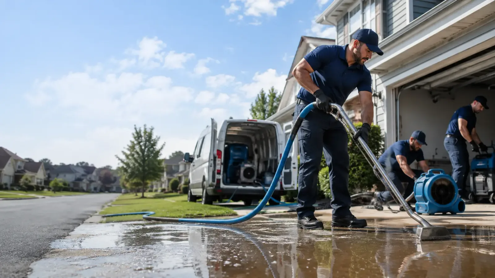 Flood Damage Restoration in Nevada, TX